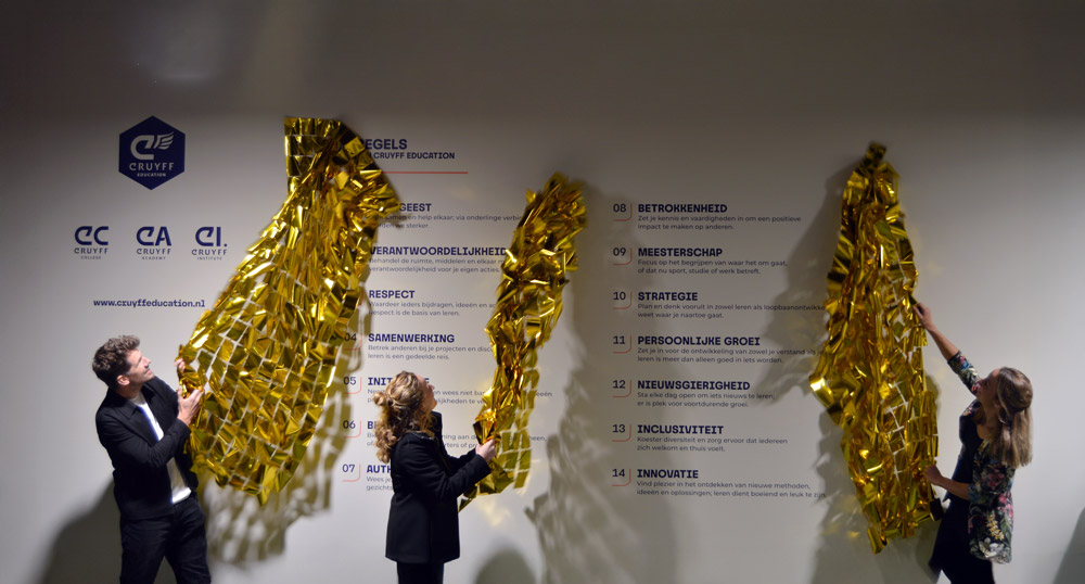 First Cruyff Education Hub in Heerenveen - Johan Cruyff Institute.