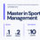 Johan Cruyff Institute’s Master in Sport Management Online, No. 1 in Europe and No. 2 in the World
